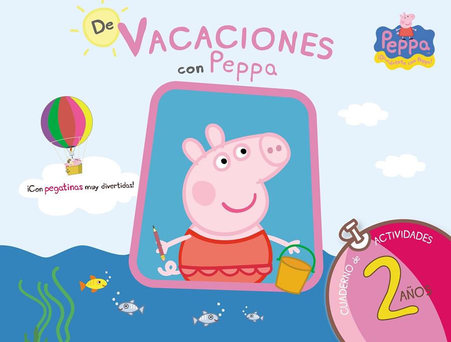 PEPPA PIG. DE VACACIONES CON PEPPA (CUADERNO DE VACACIONES 2 AÑOS) | 9788437281186 | EQUIPO PSICOPEDAGÓGICO SANTILLANA EDICIONES GENERALES/ALTEA