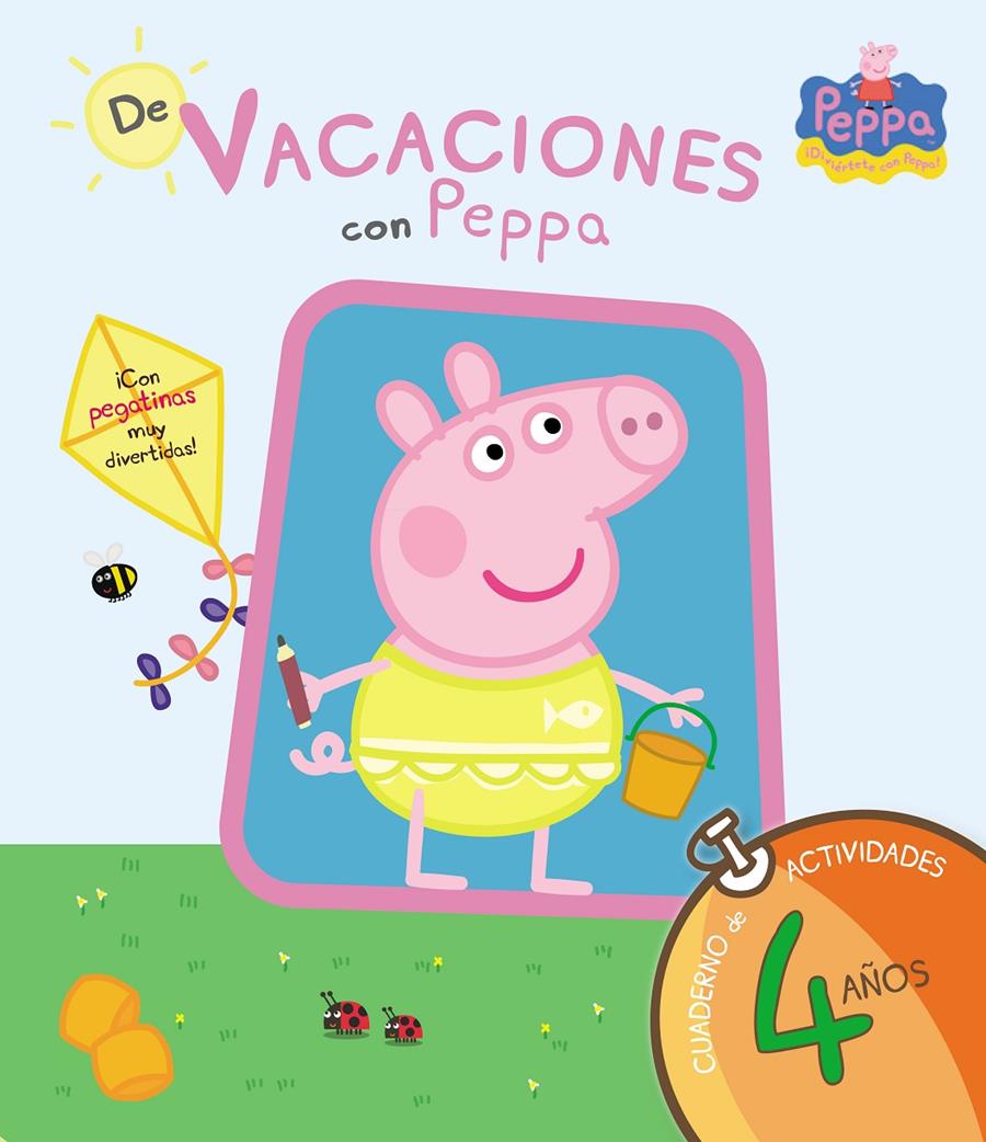 PEPPA PIG. DE VACACIONES CON PEPPA (CUADERNO DE VACACIONES 4 AÑOS) | 9788437281209 | EQUIPO PSICOPEDAGÓGICO SANTILLANA EDICIONES GENERALES/ALTEA