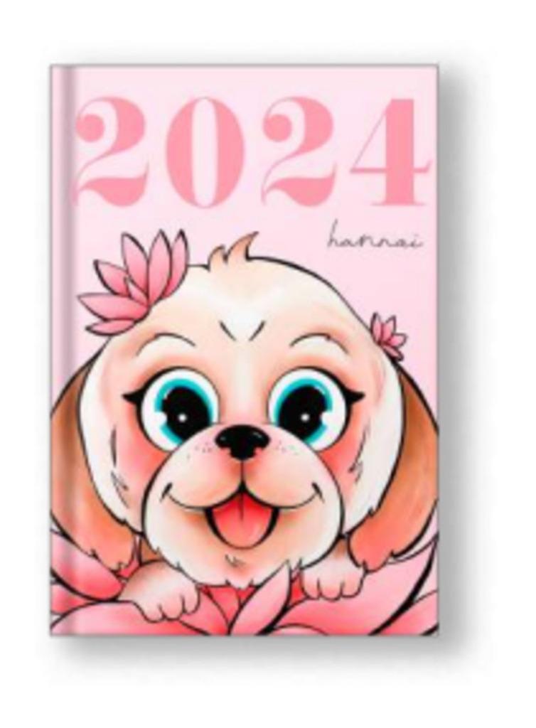 AGENDA BOOK LOTUS DOG A6 SEMANA VISTA | 8436614460978