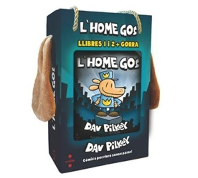 LOT L'HOME GOS AMB GORRA: LLIBRES 1 I 2 | 9788466160438 | PILKEY, DAV