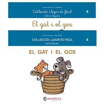 EL GAT I EL GOS. LLEGIR ÉS FÀCIL 4 | 9788418427442 | CUBINSÀ ADSUAR, NÚRIA