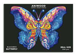 ANIWOOD: ANIMAL WOOD PUZZLE PAPALLONA (L) | 0726367923195