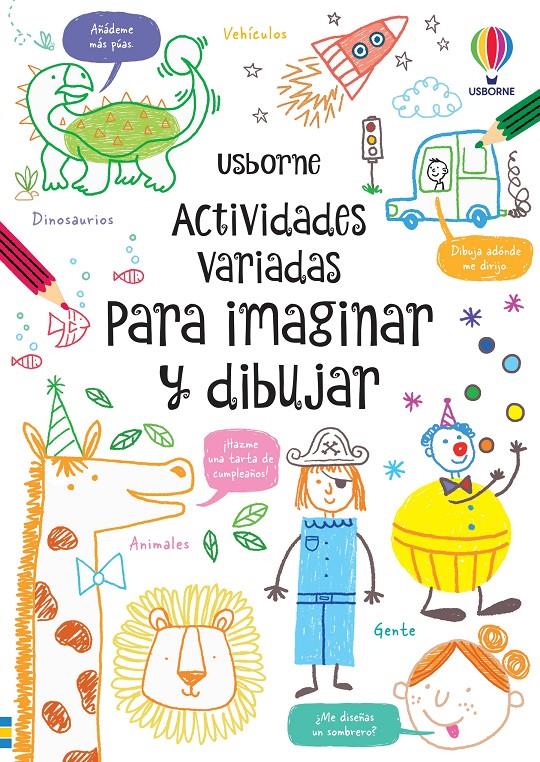 ACTIVIDADES VARIADAS PARA IMAGINAR Y DIBUJAR | 9781805075745 | TUDHOPE, SIMON