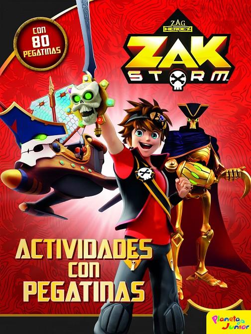 ZAK STORM. ACTIVIDADES CON PEGATINAS | 9788408183358 | ZAK STORM