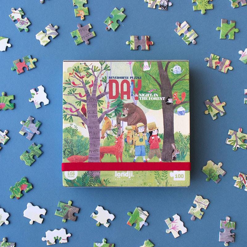 NIGHT AND DAY IN THE FOREST PUZZLE | 8436530167890