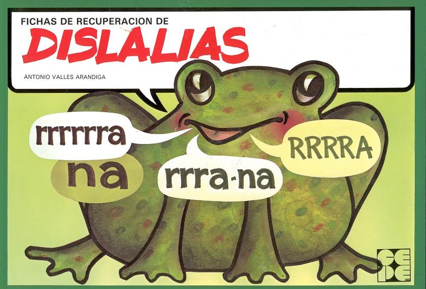 FICHAS DE RECUPERACION DE LAS DISLALIAS | 9788486235741