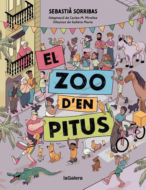 EL ZOO D'EN PITUS (CÒMIC) | 9788424676582 | SORRIBAS I ROIG, SEBASTIÀ