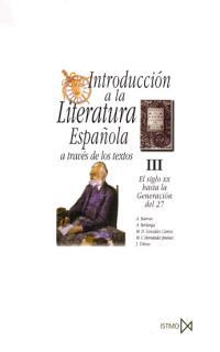 INTRODUCCION A LA LITERATURA ESPAÑOLA III | 9788470901126 | BARROSO, ASUNCION ... [ET AL.]