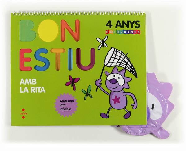 BON ESTIU AMB LA RITA. 4 ANYS | 9788466129244 | EQUIP EDITORIAL CRUÏLLA,
