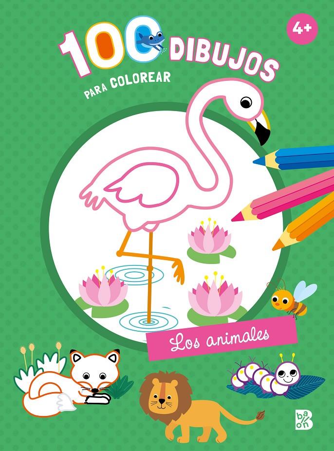 100 DIBUJOS PARA COLOREAR - LOS ANIMALES | 9789403243672 | BALLON