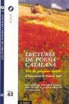 LECTURA DE POESIA CATALANA | 9788429739190 | JOAQUIM MOLAS BATLLORI