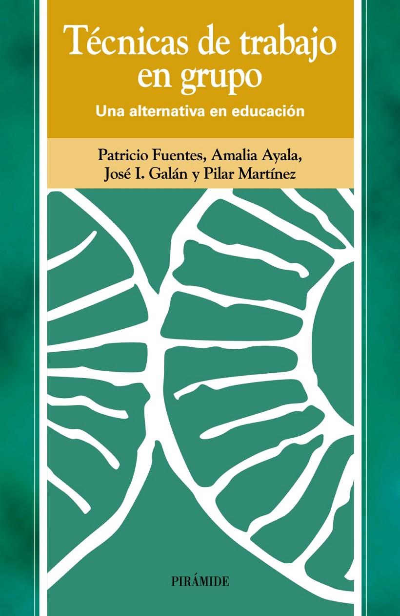 TECNICAS DE TRABAJO EN GRUPO. UNA ALTERNATIVA EN EDUCACION | 9788436814408 | FUENTES, PATRICIO/AYALA, AMALIA/MARTINEZ, PILAR/GA