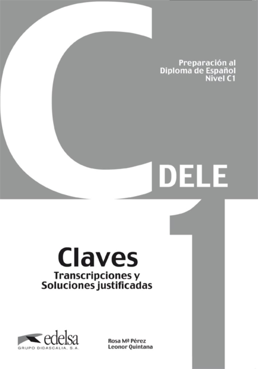 PREPARACIÓN AL DELE C1 - LIBRO DE CLAVES | 9788477116899 | QUINTANA MENDAZA, LEONOR/PÉREZ BERNAL, ROSA MARÍA