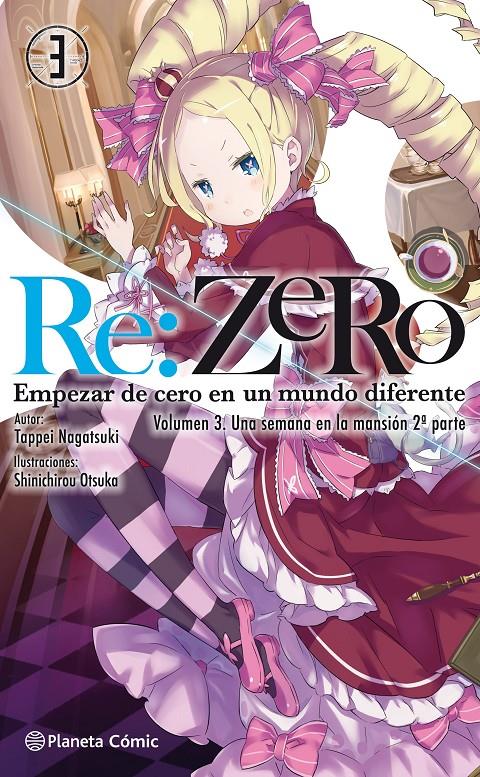 RE:ZERO Nº 03 (NOVELA) | 9788491468721 | NAGATSUKI, TAPPEI