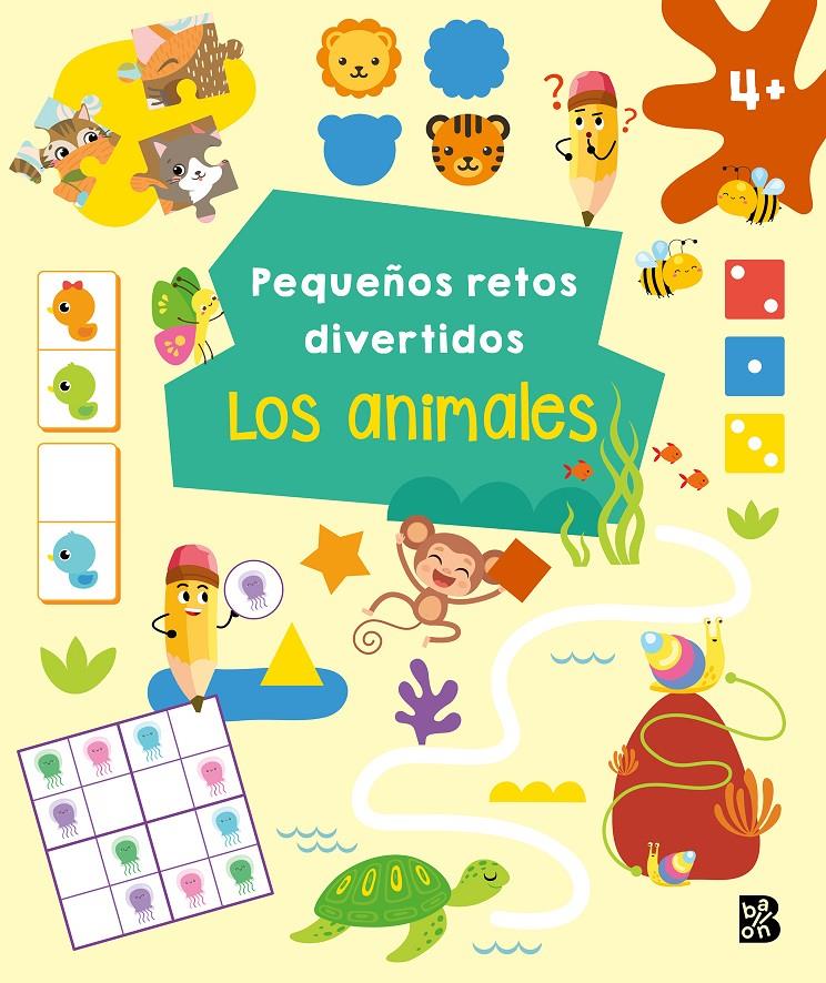 PEQUEÑOS RETOS DIVERTIDOS-LOS ANIMALES | 9789403244563 | BALLON