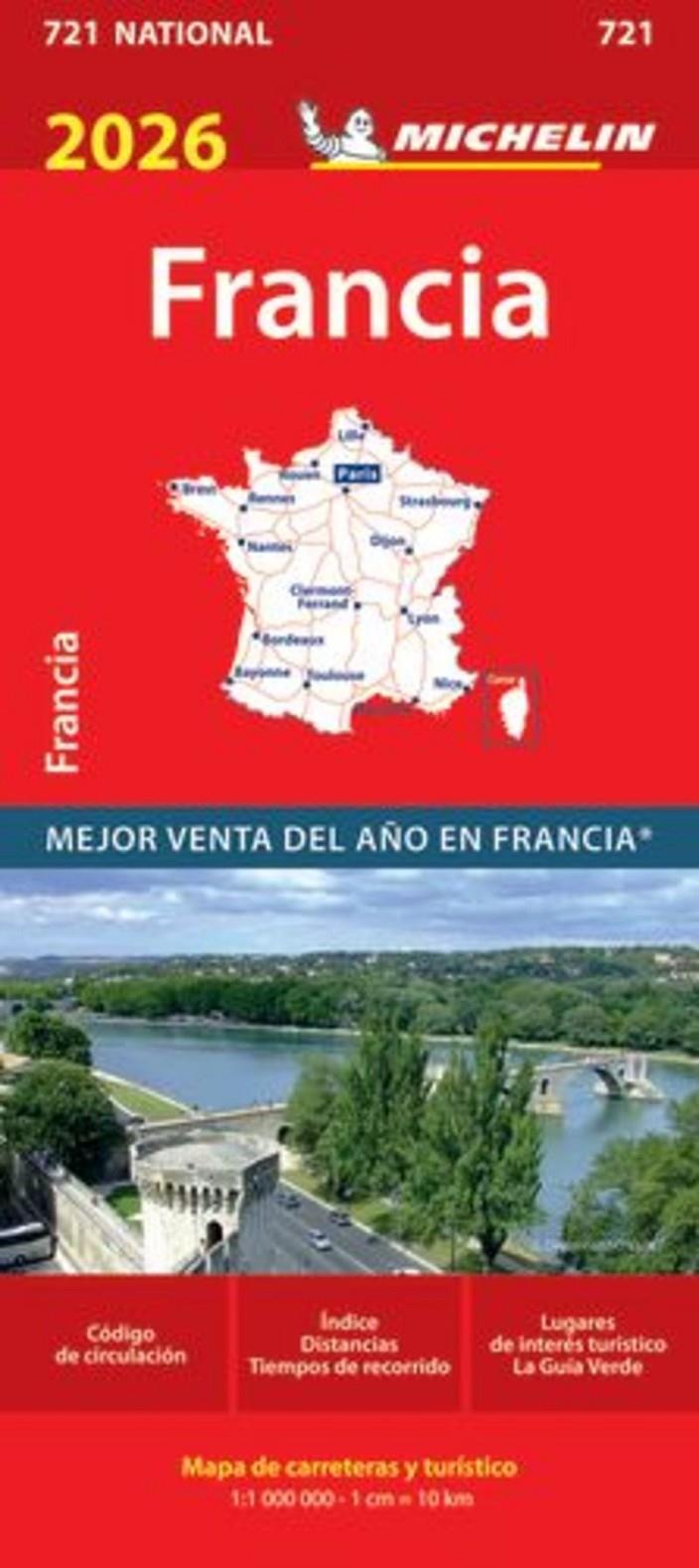 MAPA NATIONAL FRANCIA | 9782067269699 | AA.VV.