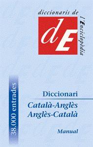 DICCIONARI MANUAL CATALA-ANGLES/ANGLES-CATALA | 9788441215160 | DIVERSOS AUTORS