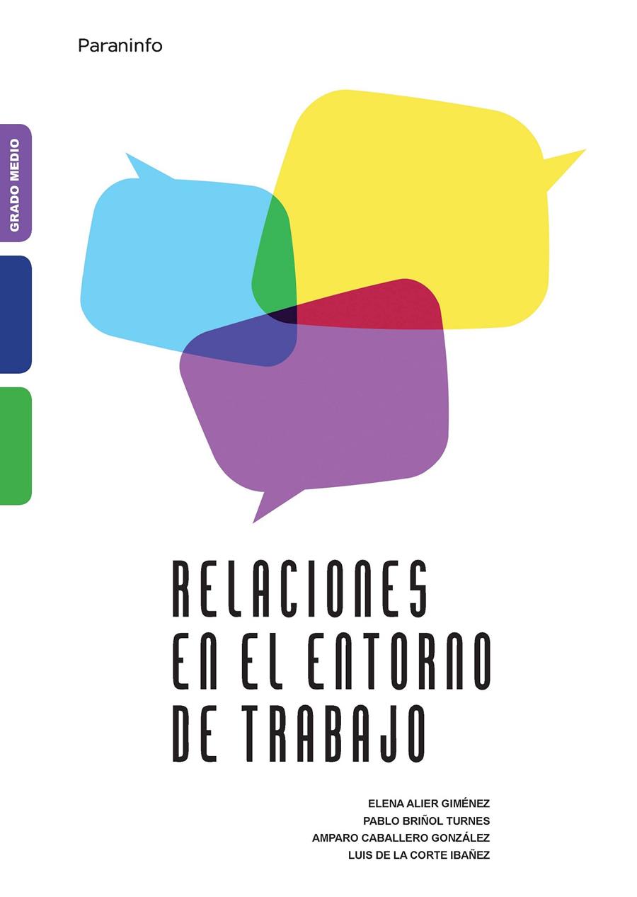 RELACIONES EN EL ENTORNO DE TRABAJO | 9788428325882 | ALIER