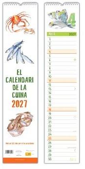 (2027).CALENDARI DE LA CUINA, EL.(CALENDARI) | 8437005675278 | VIRGILI, MªROSA