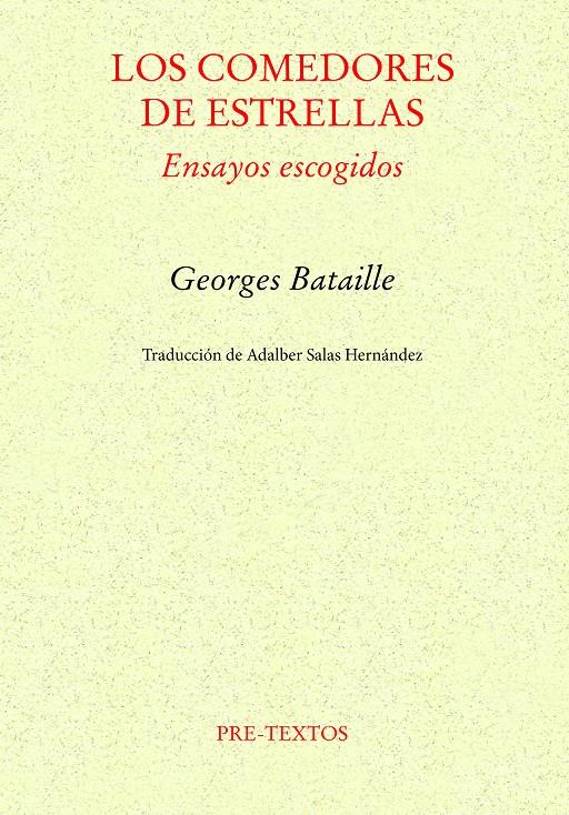 LOS COMEDORES DE ESTRELLAS | 9788410309845 | BATAILLE, GEORGES