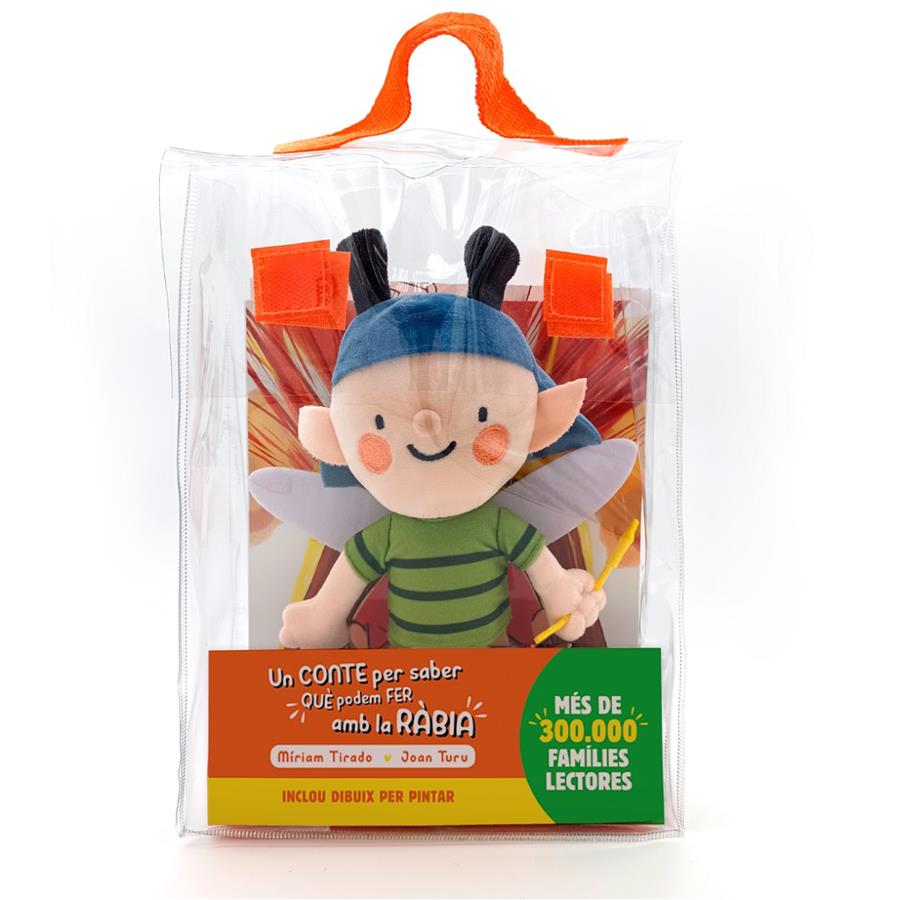 PACK TINC UN VOLCÀ: LLIBRE + PELUIX | 9788419747709 | TIRADO, MÍRIAM