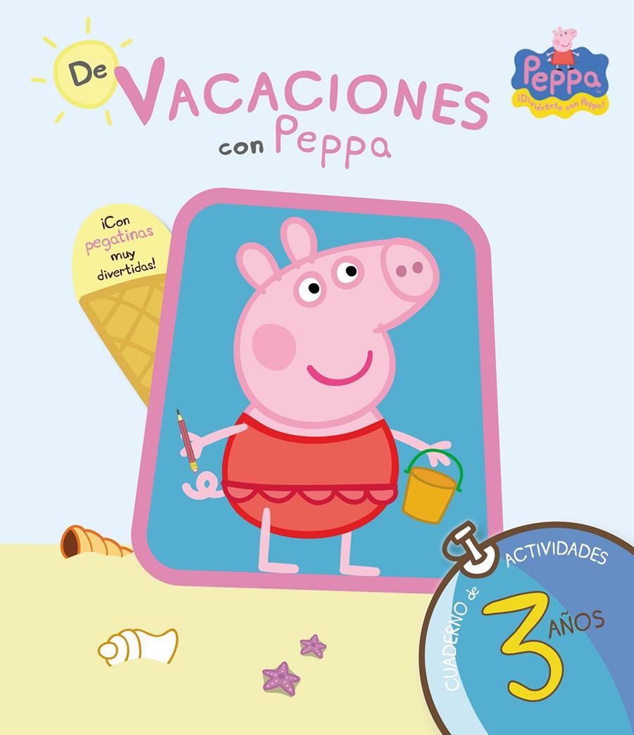 PEPPA PIG. DE VACACIONES CON PEPPA (CUADERNO DE VACACIONES 3 AÑOS) | 9788437281193 | EQUIPO PSICOPEDAGÓGICO SANTILLANA EDICIONES GENERALES/ALTEA