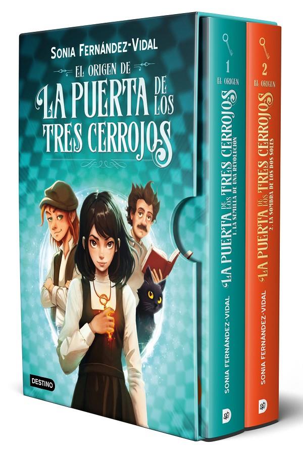 ESTUCHE EL ORIGEN DE LA PUERTA DE LOS TRES CERROJOS | 9788408317043 | FERNÁNDEZ-VIDAL, SÓNIA