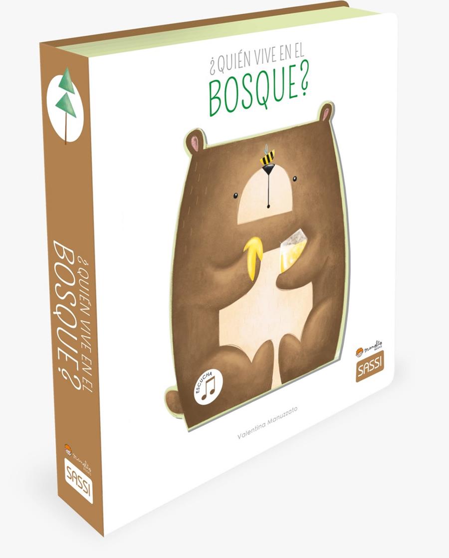 ¿QUIÉN VIVE EN EL BOSQUE? LIBROS CON SONIDO. EDIC. ILUSTRADO (ESPAÑOL) | 9788418697036 | V. BONAGURO/V. FACCI/V. MANUZZATO