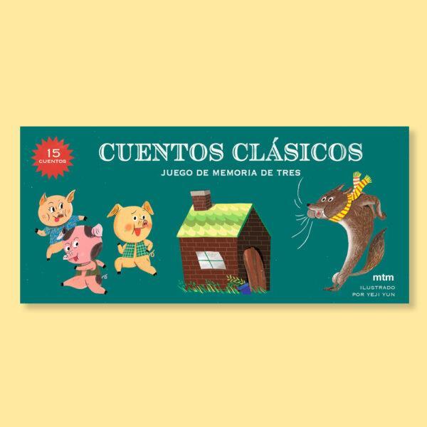 CUENTOS CLASICOS JUEGO DE MEMORIA DE TRES | 8495390786733