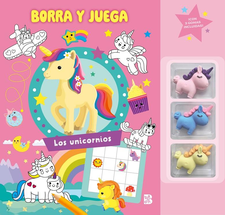 BORRA Y JUEGA - LOS UNICORNIOS | 9789403243900 | BALLON