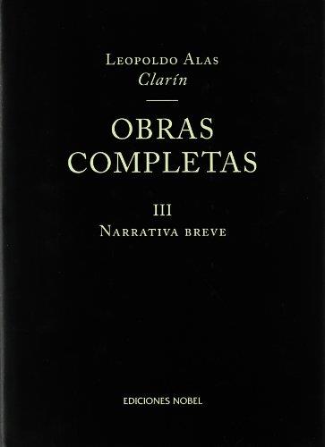 OBRAS COMPLETAS VOL.3 | 9788484590521 | ALAS, LEOPOLDO (CLARIN)