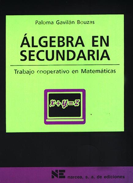 ALGEBRA EN SECUNDARIA | 9788427714588 | GAVILAN, PALOMA