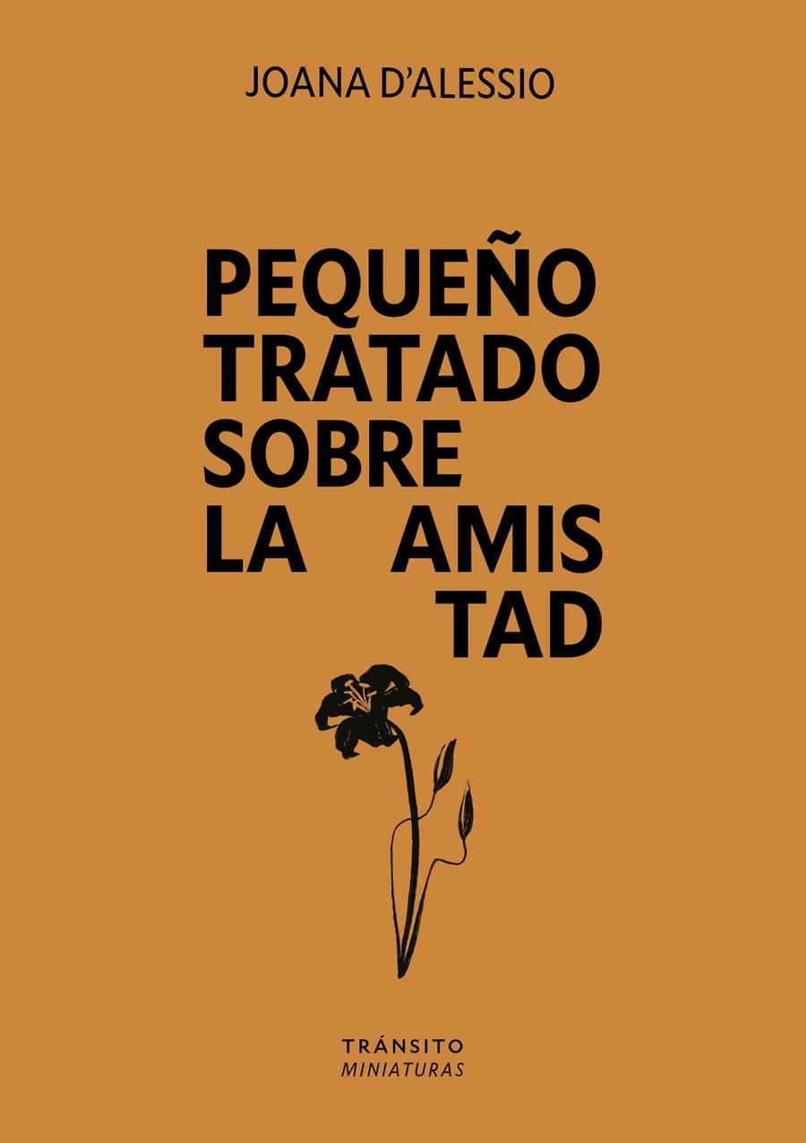 PEQUEÑO TRATADO SOBRE LA AMISTAD | 9791399017144 | D'ALESSIO, JOANA