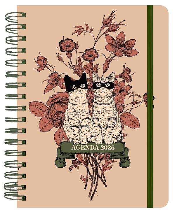 AGENDA ANUAL SEMANAL 2026 LAURA AGUSTÍ "GATOS" | 9788419215673 | LAURA AGUSTÍ (LALAURI)