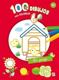 100 DIBUJOS PARA COLOREAR - LA GRANJA | 9789403243665 | BALLON