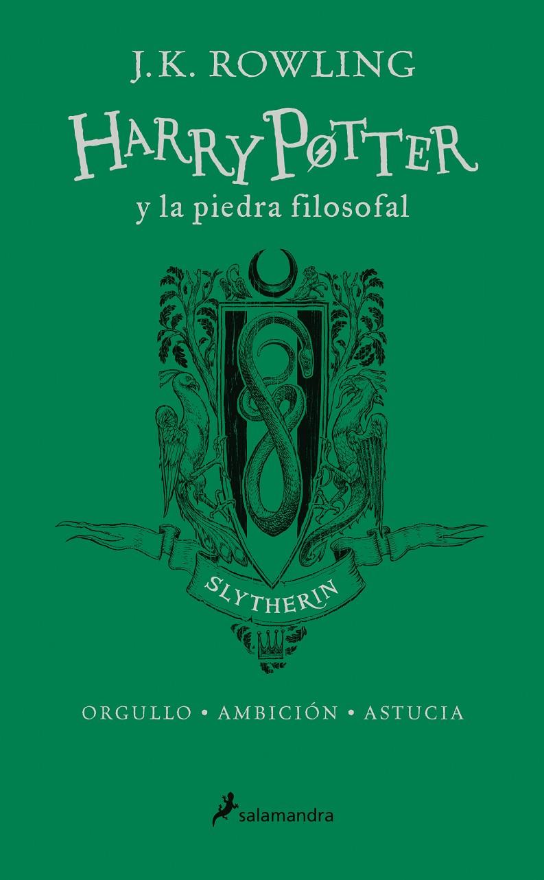 HARRY POTTER Y LA PIEDRA FILOSOFAL SLYTHERIN | 9788498388930 | J. K. ROWLING