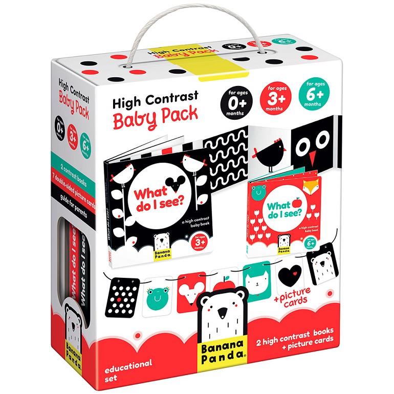 BABY PACK ALTO CONTRASTE BANANA | 9788365773760