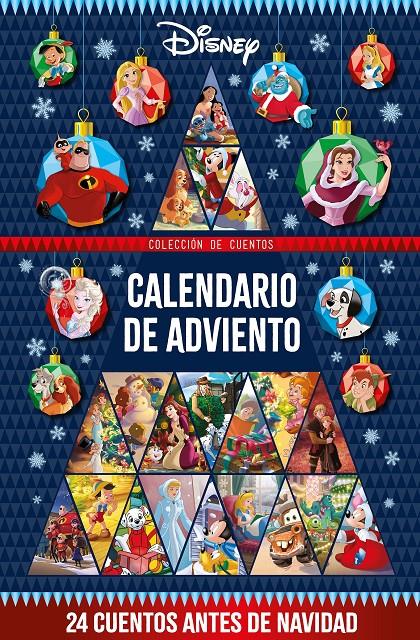 DISNEY. CALENDARIO DE ADVIENTO. 24 CUENTOS ANTES DE NAVIDAD | 9788419547613 | DISNEY