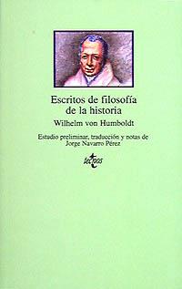 ESCRITOS DE FILOSOFIA DE LA HISTORIA | 9788430929870 | HUMBOLDT, WILHEM VON