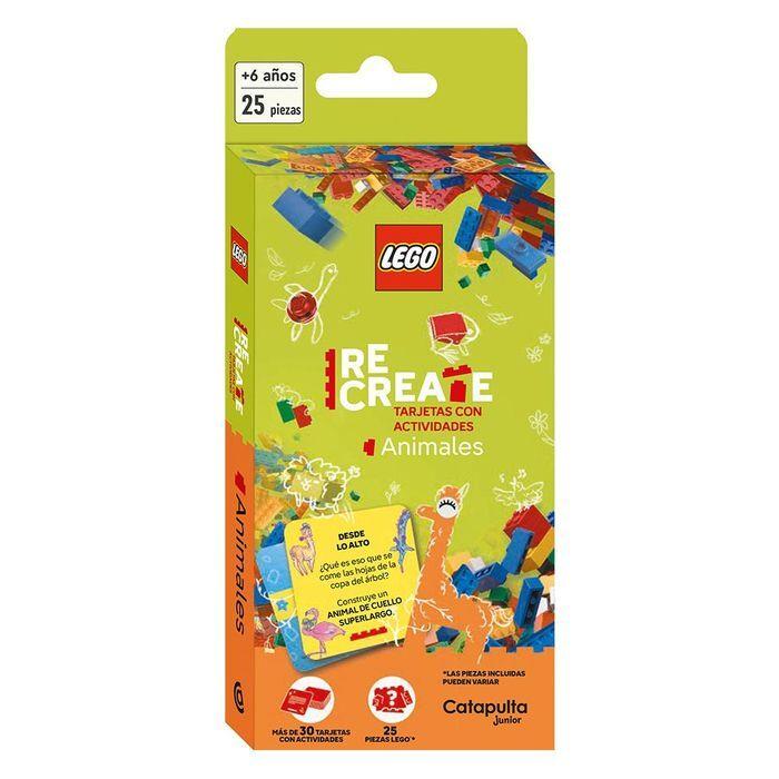 LEGO RECREATE ANIMALES CONSTRUCCIÓN | 9788419987549