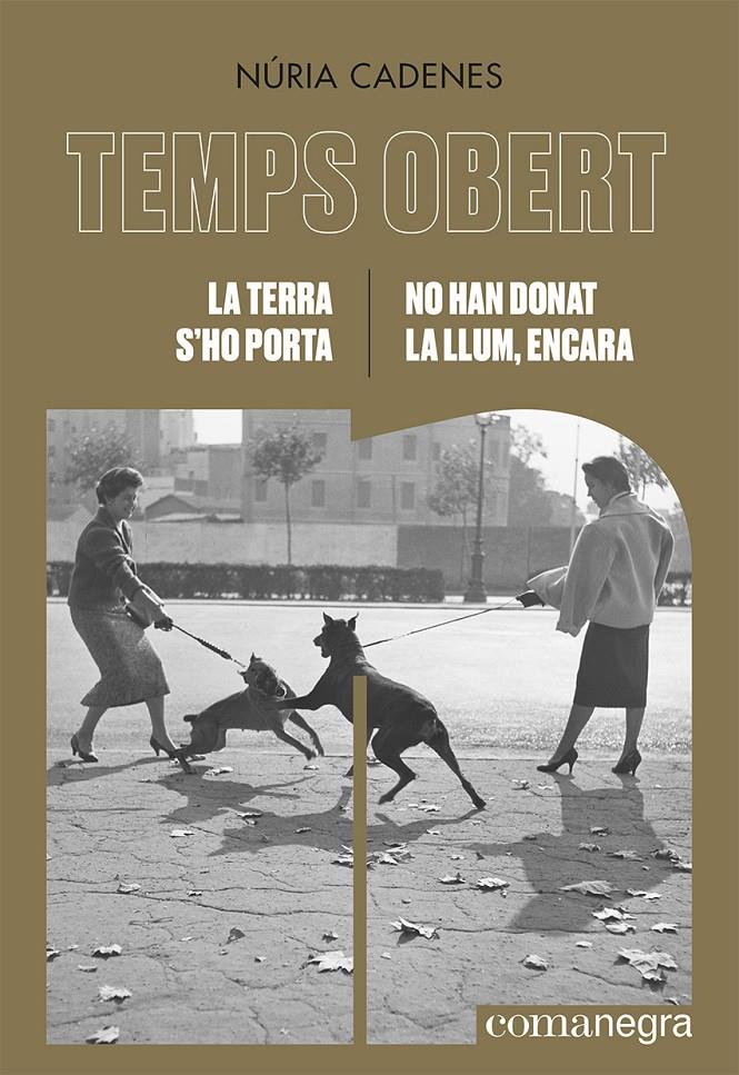 TEMPS OBERT: LA TERRA S'HO PORTA / NO HAN DONAT LA LLUM, ENCARA | 9788418857775 | CADENES, NÚRIA