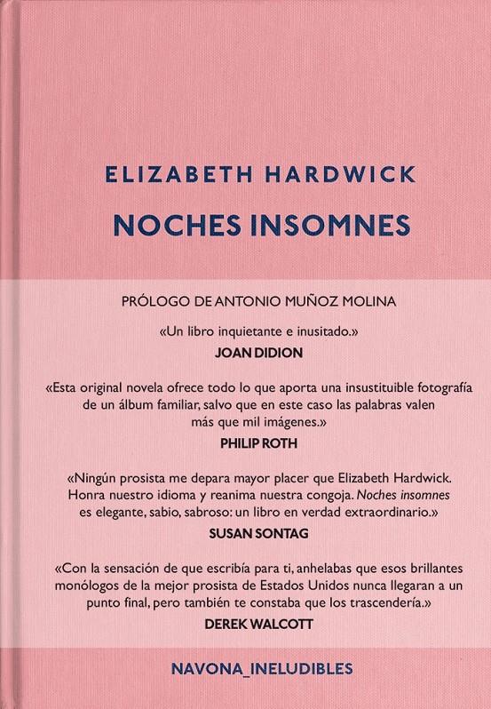 NOCHES INSOMNES | 9788417181284 | HARDWICK, ELIZABETH