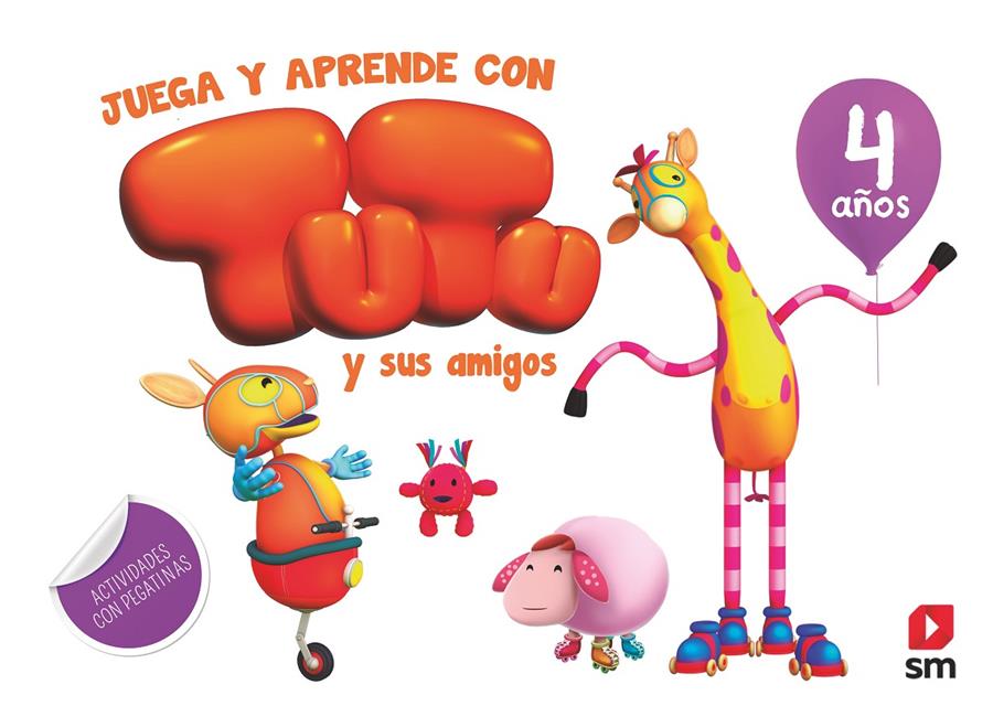 4 AÑOS JUEGA Y APRENDE CON TUTU Y SUS AMIGOS | 9788491073314 | RUIZ GARCíA, MARíA JESúS
