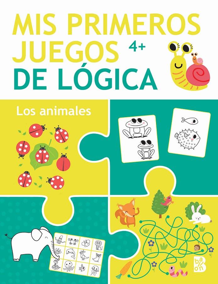 MIS PRIMEROS JUEGOS DE LÓGICA +4 LOS ANIMALES | 9789403229331 | BALLON