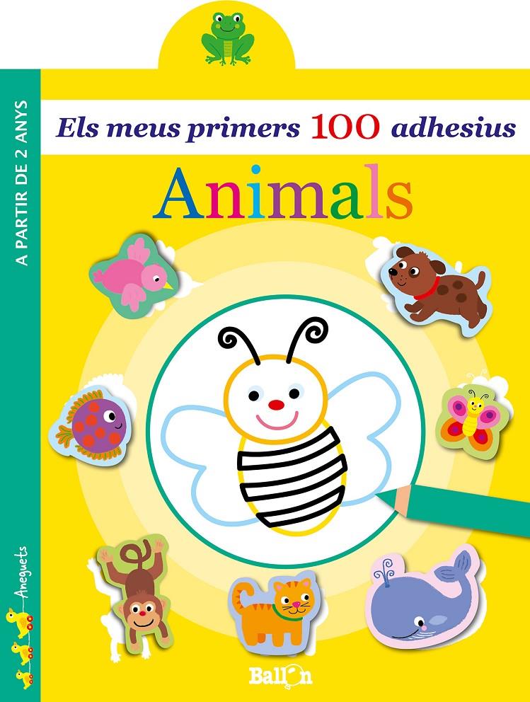 ANIMALS - ELS MEUS PRIMERS 100 ADHESIUS | 9789403204895 | BALLON
