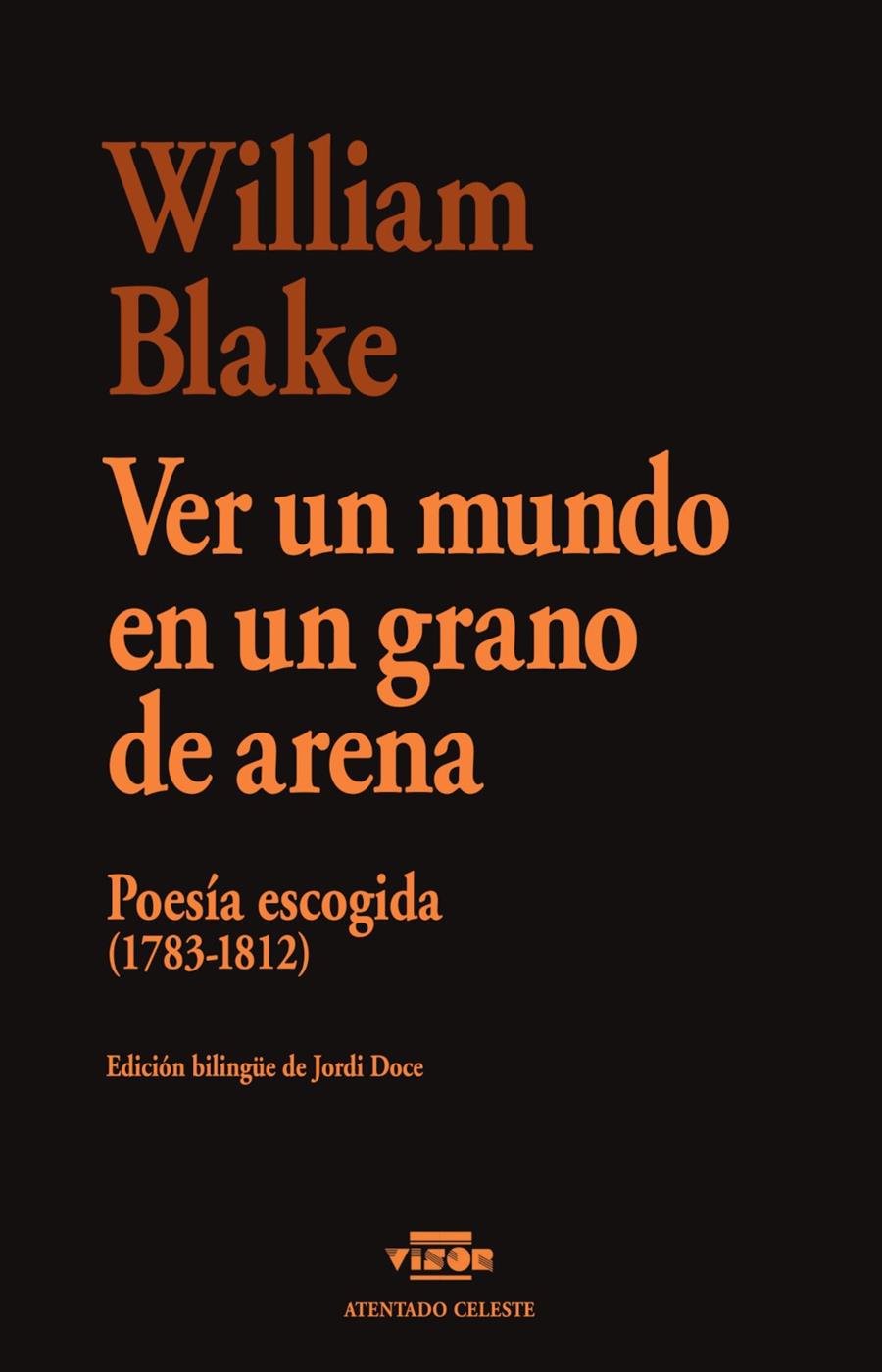 VER UN MUNDO EN UN GRANO DE ARENA | 9791387745004 | BLAKE, WILLIAM