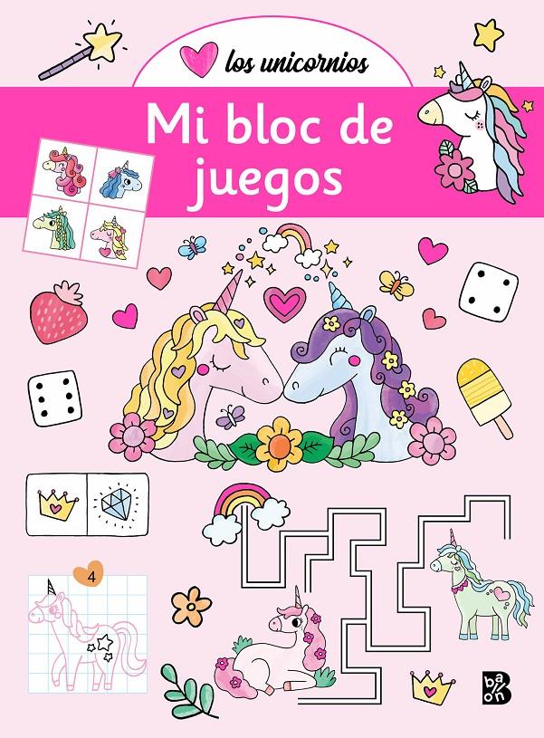 UNICORNIOS-MI BLOC DE JUEGOS | 9789403235387 | BALLON
