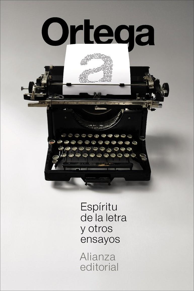 ESPÍRITU DE LA LETRA Y OTROS ENSAYOS | 9791370092771 | ORTEGA Y GASSET, JOSÉ