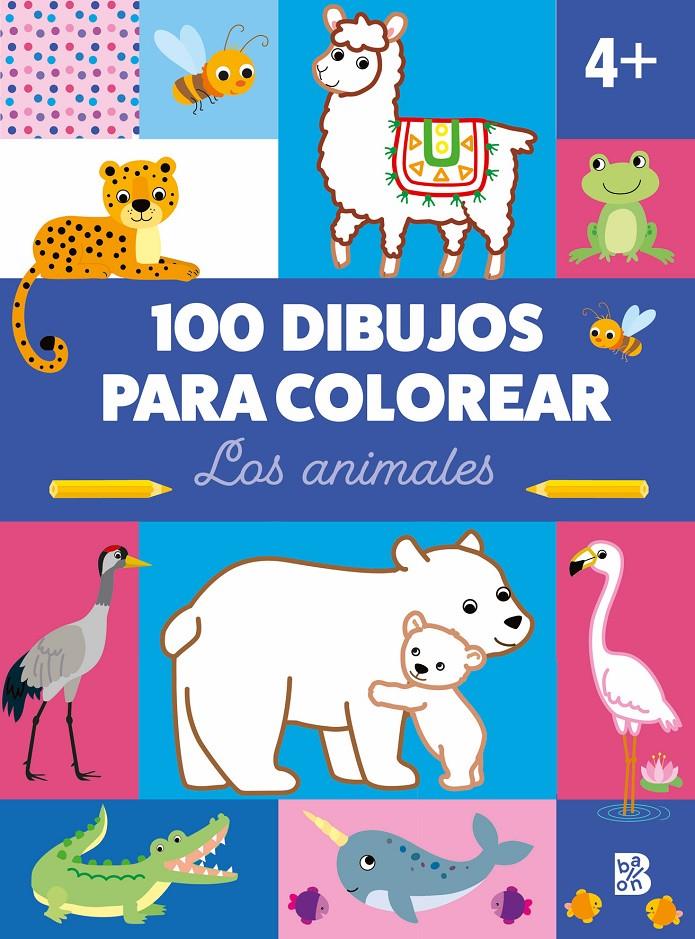 100 DIBUJOS PARA COLOREAR-LOS ANIMALES | 9789403236698 | BALLON