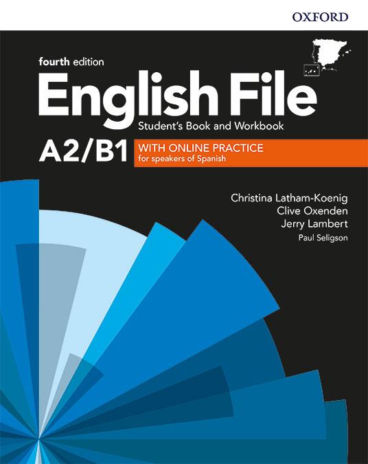 ENGLISH FILE 4TH EDITION A2/B1. STUDENT'S BOOK AND WORKBOOK WITHOUT KEY PACK | 9780194037457 | LATHAM-KOENIG, CHRISTINA/OXENDEN, CLIVE/LAMBERT, JERRY/SELIGSON, PAUL